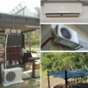 Cooling and Heating 9000-18000btu R32 Applicable Area 12-18m2 ACDC Hybrid Wall Split Solar Air Conditioner for Home Hotel 3