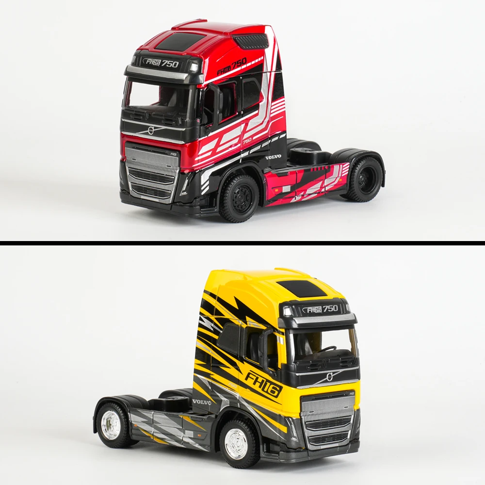 Bburago 1:43 Volvo FH16 Globetrotter 750 XXL M-B Actros 4X2 Heavy