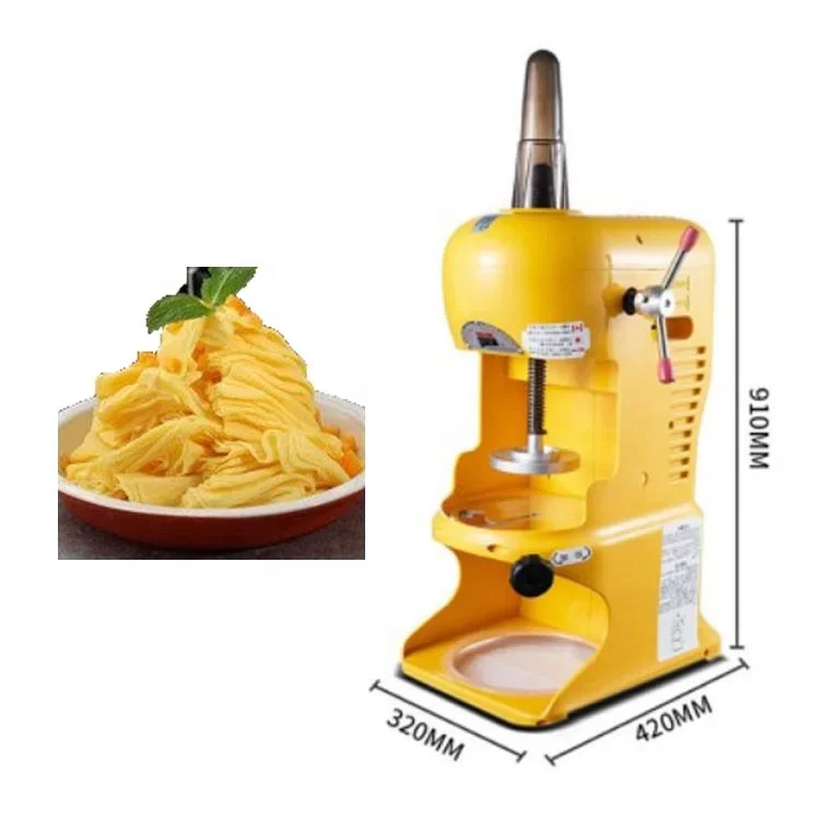 

AC 220V Commercial Electric Snow and Ice Shavings Machine, 73~74mm Cup Size