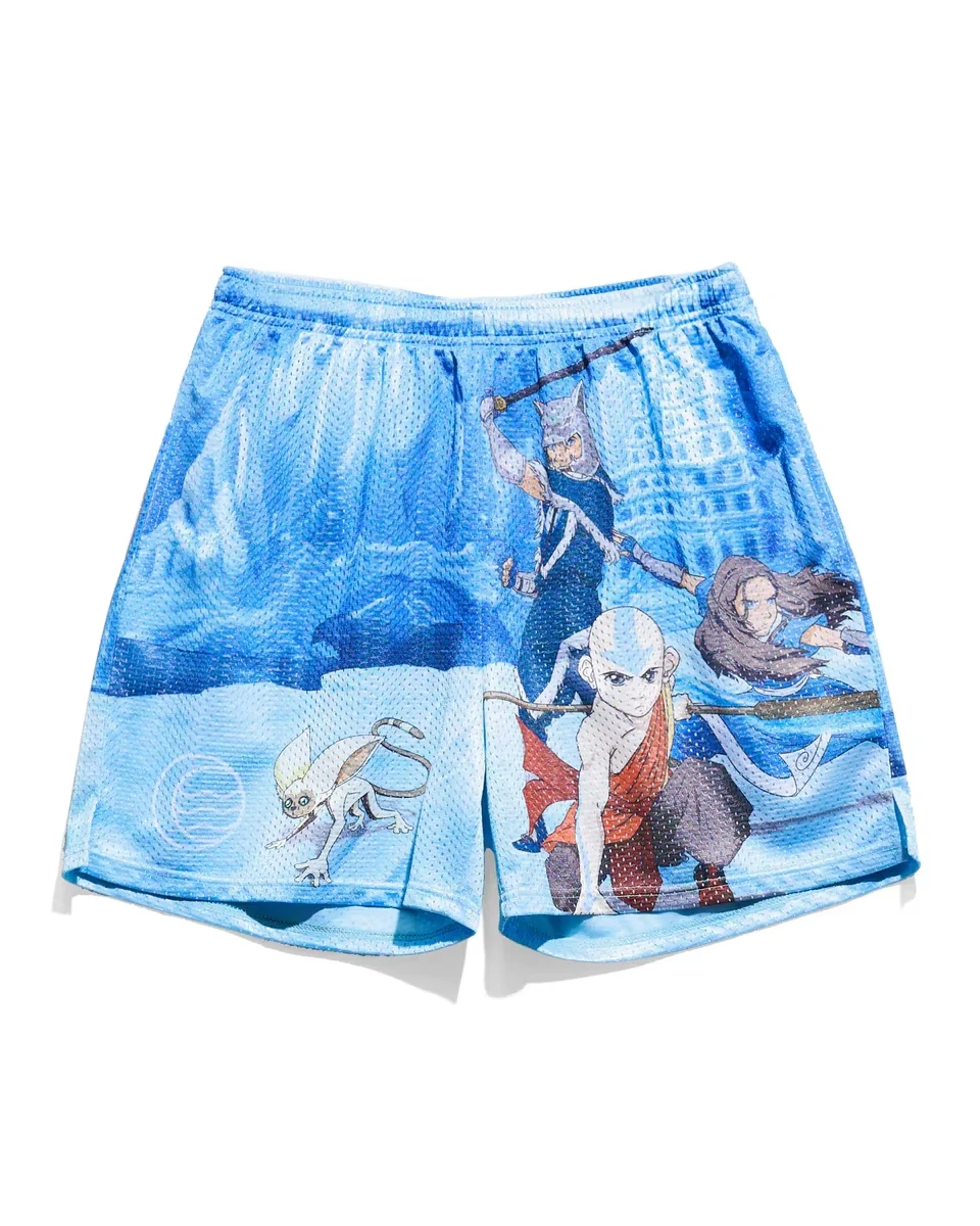 Funny Anime Shorts Men Women Kids Shorts Sports Casual Daily Beach Vacation Breathable Quick-Drying Oversized Stay Cool