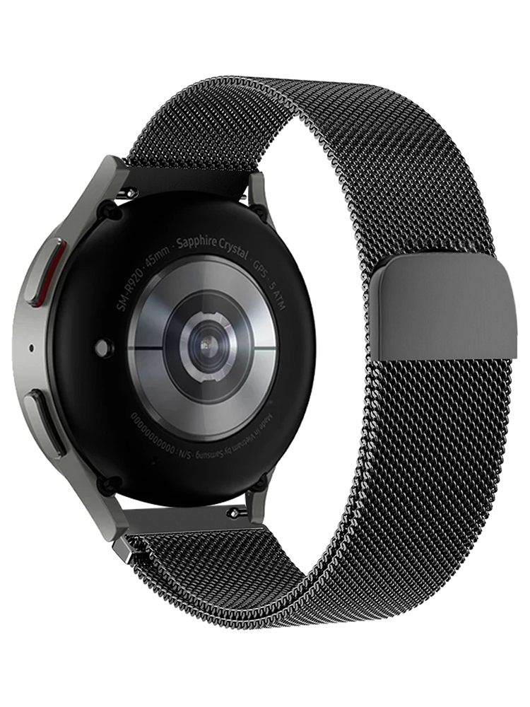 20mm 22mm Band for Samsung watch Galaxy 4/classic/5/Pro/active 2/Gear s3 Milanese bracelet correa HUAWEI watch GT 2 3 pro Strap