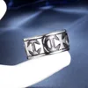 Silver color Knight Templar Cross Rings Black Punk Crusaders Band Rings for Mens Promise Jewelry Anel Dropshipping 4