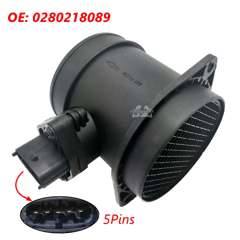 0280218089 Mass Air Flow Meter MAF Sensor For Volvo S60 S80 V70 Mk II