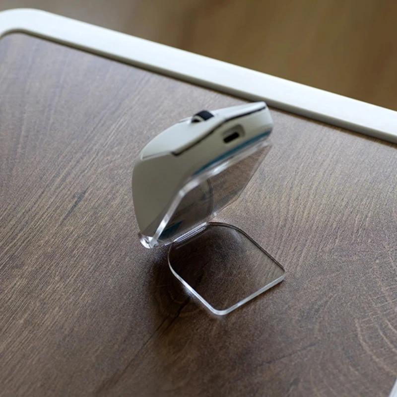 FBB 마우스 홀더 디스플레이 스탠드 아크릴 마우스 보관 스탠드 마우스 브래킷 미끄럼 방지 E-스포츠 게임 및 사무용 액세서리