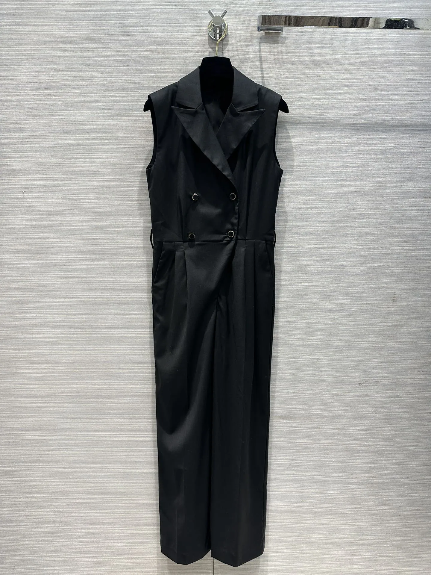 

Jumpsuit lapel double-breasted design casual fashion 2023 summer new hot