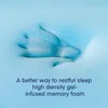 Gel-Infused Memory Foam Mattress Topper, High Density Cooling Bed Topper Pad with Breathable Removable Fitted Cover 5