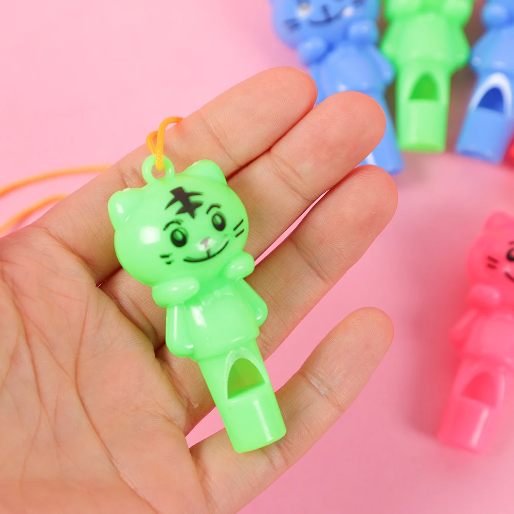 Cute Cat Football Whistles 20Pcs for Kids Birthday Party