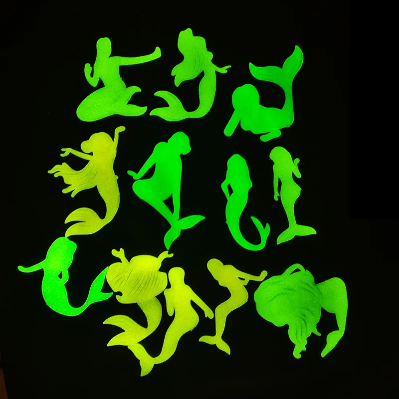 Luminous Wall Sticker Various Animals Pattern Glow in the Dark Room Decoration Fluorescent Decor Home and Garden