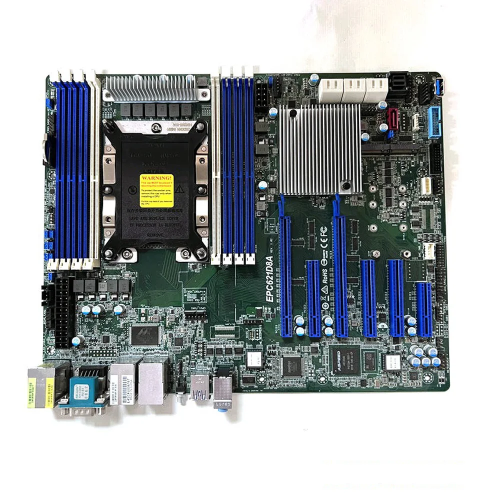 

Server Motherboard EPC621D8A For ASRock REG DDR4 LGA3647 IPMI Support 8124 8124M 8171M 8172M 8175M