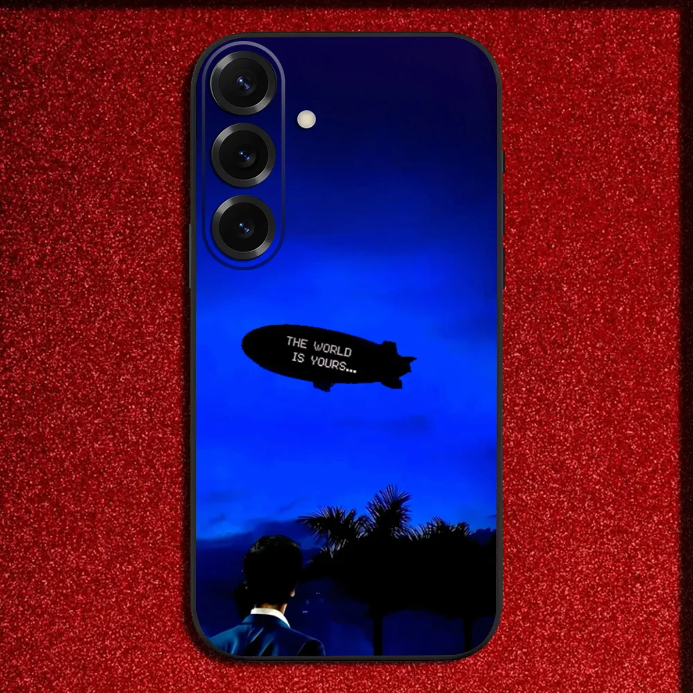 Scarface Tony Montana Themed Black Phone Case