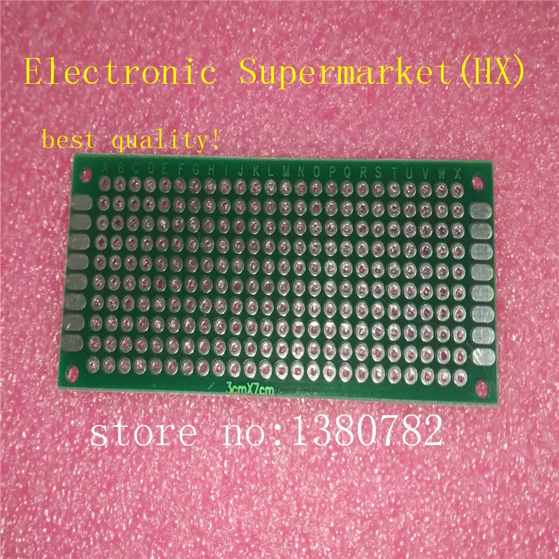 무료 배송 20 개/몫 DIY 3x7cm 3*7 양면 프로토 타입 PCB Diy 범용 ..