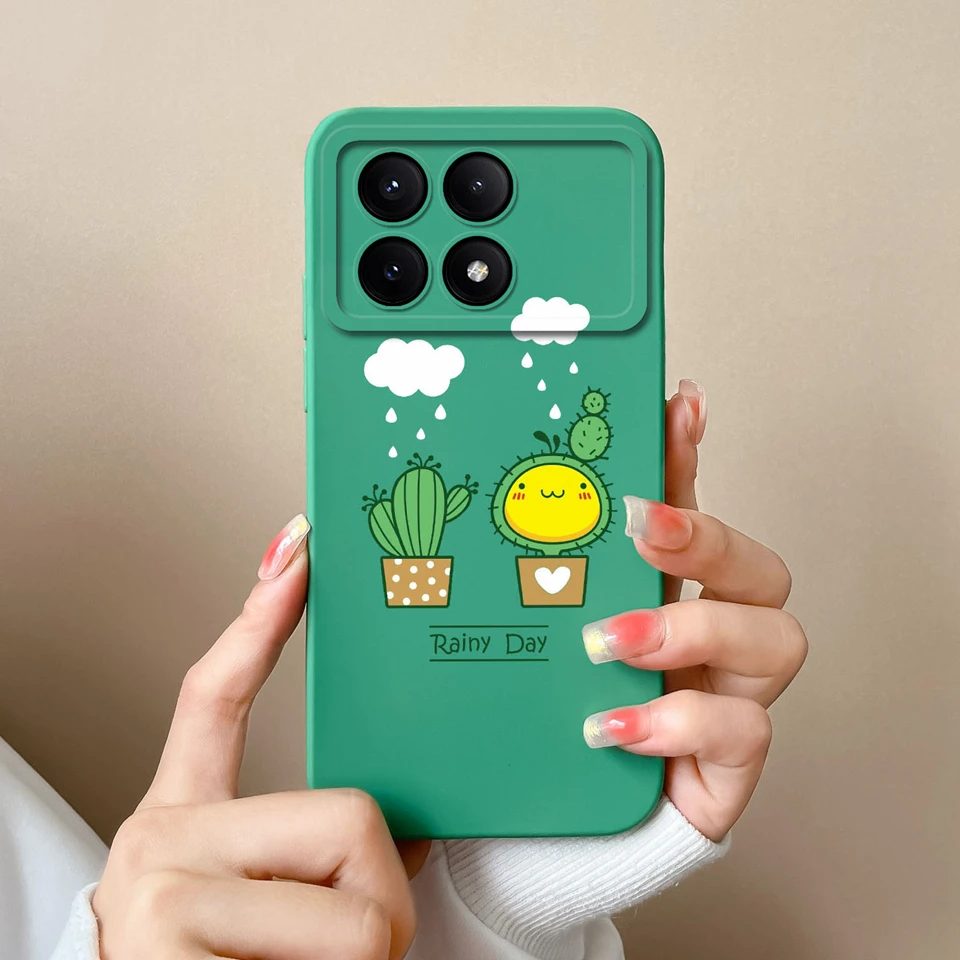 Lovely Cat Liquid Back Cover Case Coque