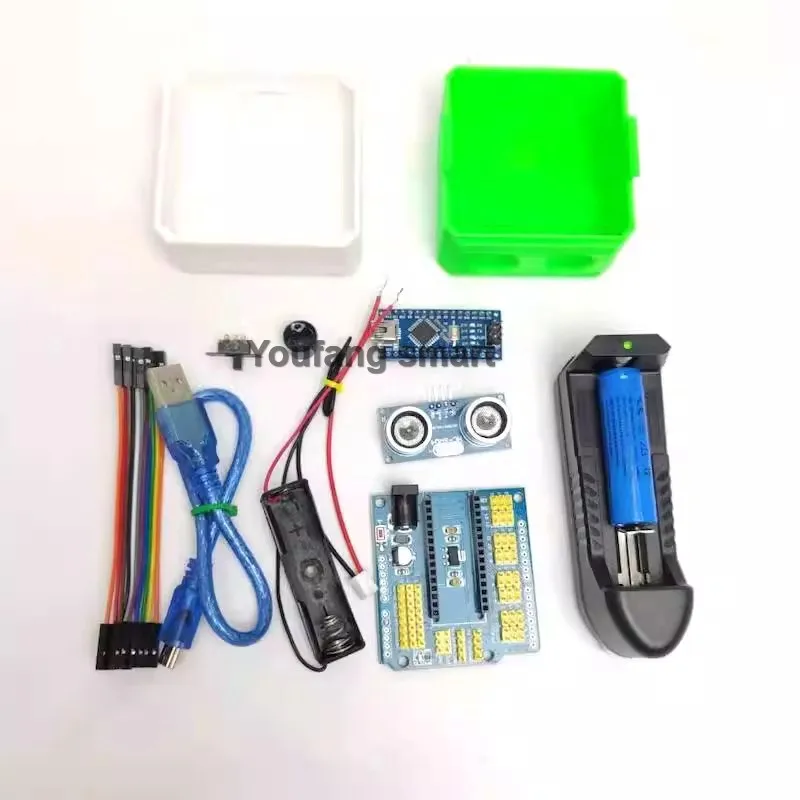 3D OTTO 초음파 거리 측정 알람 음성 노래 인간 친구 빌더 아두이노 로봇 DIY 키트 나노 프로그래밍 로봇용