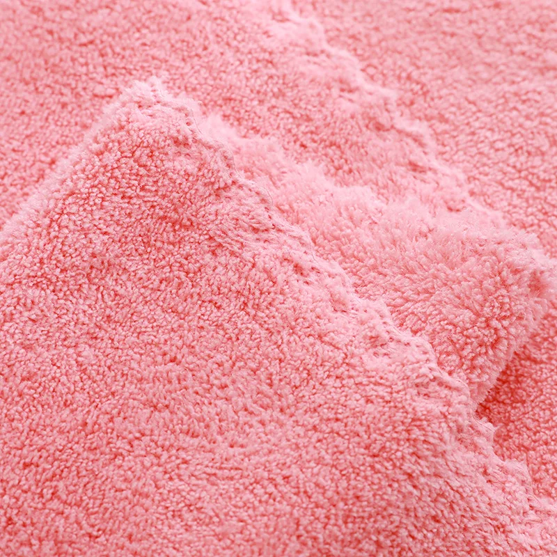 Super Soft Coral Velvet Towels 5