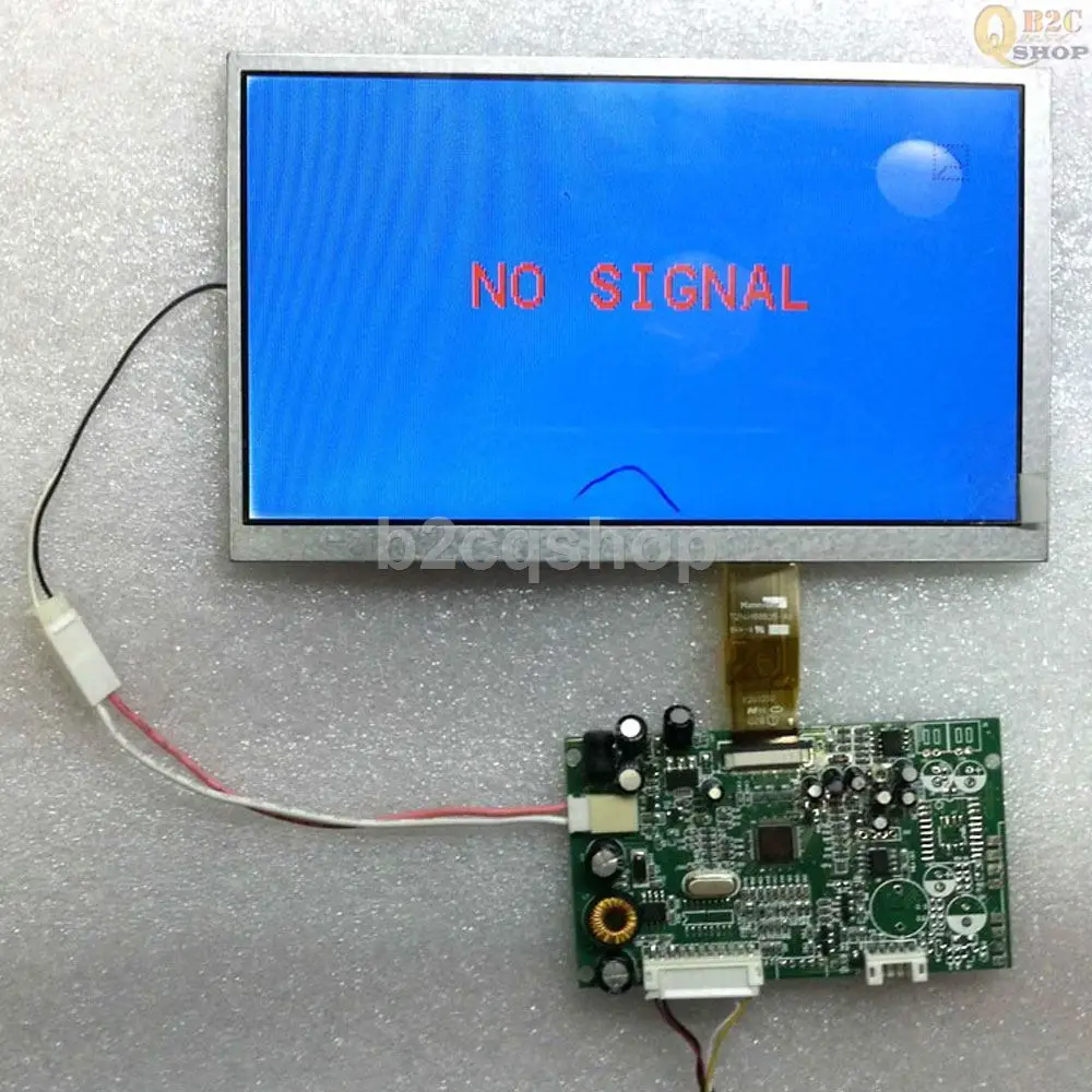 아날로그 스크린 AV LCD 드라이버 컨트롤러 보드 키트, 480x234 HSD070I651 모니터용