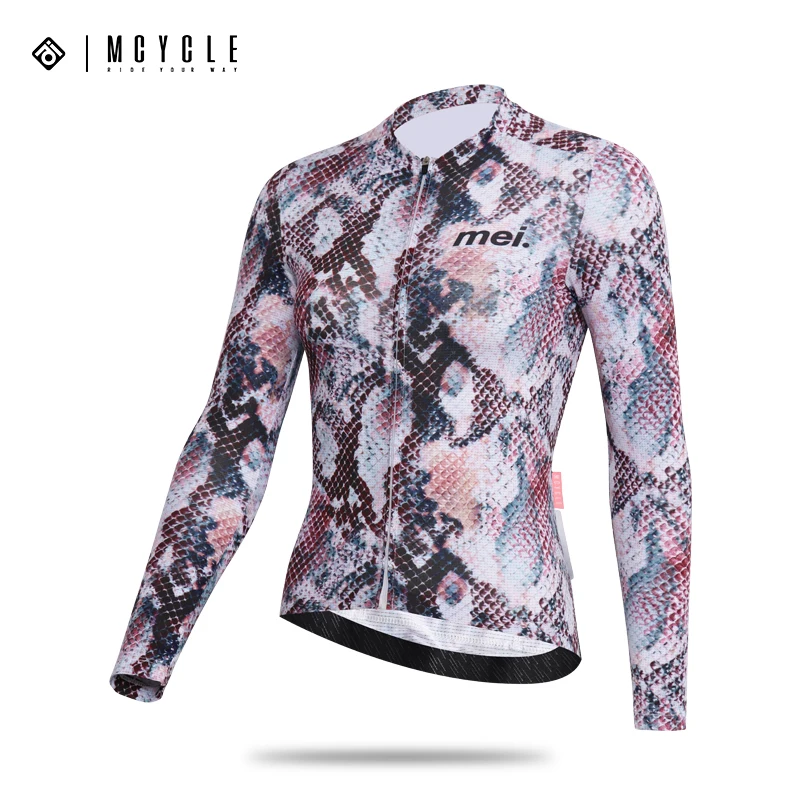 Mcycle New Design Cycling Clothing Shirt Comfortable Mountain Bike Jersey Long Sleeve Cycling Jerseys For Women