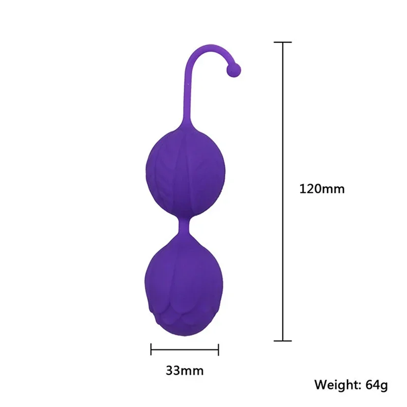 Silicone kegel Balls Hardening Vagina Balls Pelvic Sports Floor Ben Wa Geisha Muscle Contraction Adult Toys For Women rose sex kegel balls