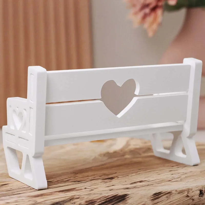 Splicing Rocking Chair Love Bench Silicone Mold DIY Handmade Heart Splicing Rocking Chair ...
