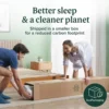 ZINUS Green Tea Memory Foam Mattress [New Version], Fiberglass free, Medium Firm Feel, Zoned Pressure Relief, Cer 3