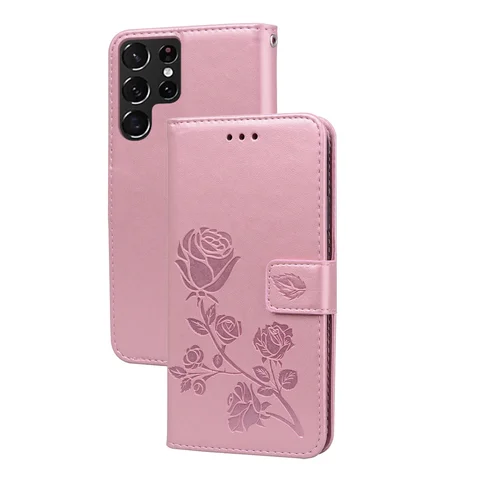 Wallet ShockProof Cover for Samsung Galaxy S22 S20 S21 Ultra S20 S21 FE S10E S9 S8 S10 S20 S21 S22 Plus Flip Leather Case