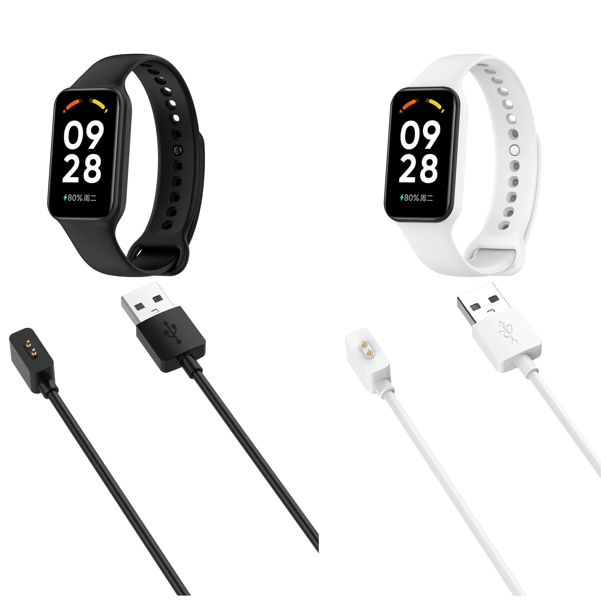 Smartwatch Charging Cable and Base Adapter