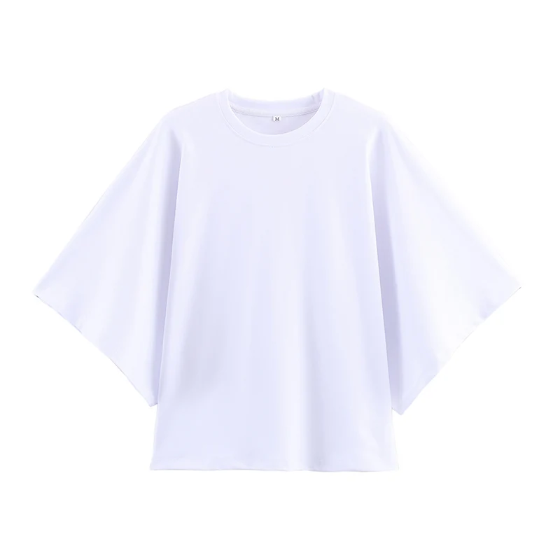 Women's Solid Simple Style T-Shirts 2025 Summer Basic Fashion Short T Shirts for Women Streetwear Short Sleeve Casual Tops