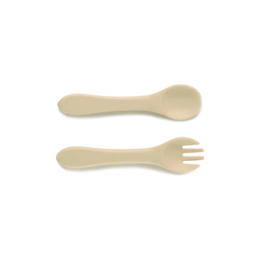 طقم أدوات طعام للأطفال مع طبق مقسم على شكل سرطان ا...