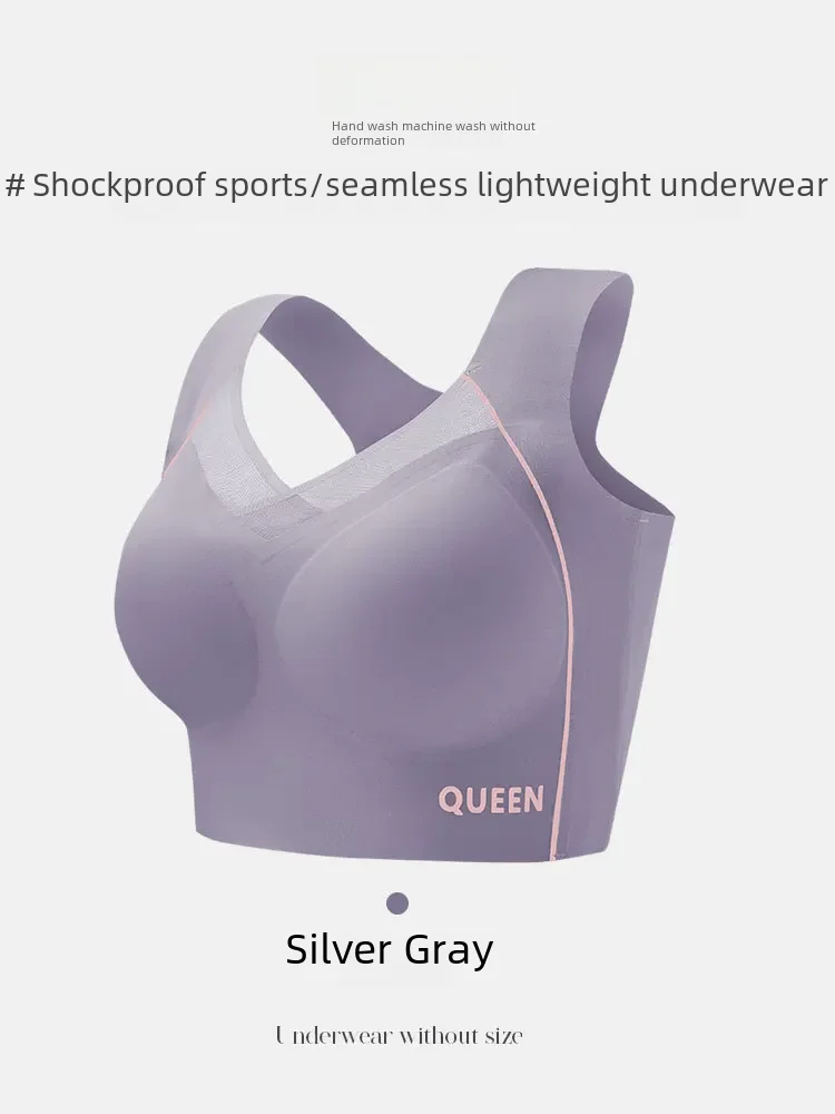 Adjustable Bra Women's Large Chest Appears Small Bra Prevents Sagging Gathered No Steel Ring Extended Upper Support