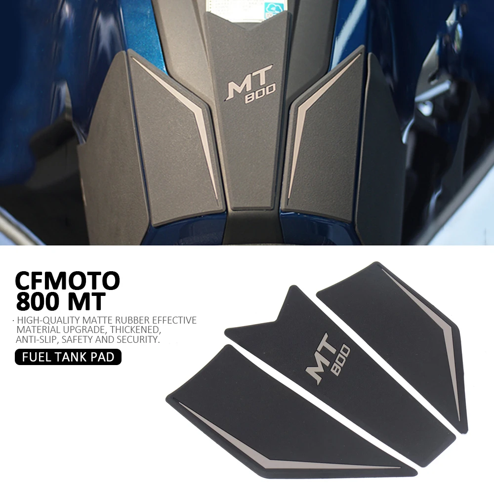 

New Logo Motorcycle Accessories Tank Sticker Pad Non-slip Side Fuel Waterproof Stickers For CFMOTO 800 MT 800MT 800mt