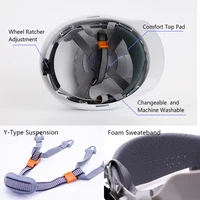 Safety Helmet - ABS Shell Ratchet Suspension