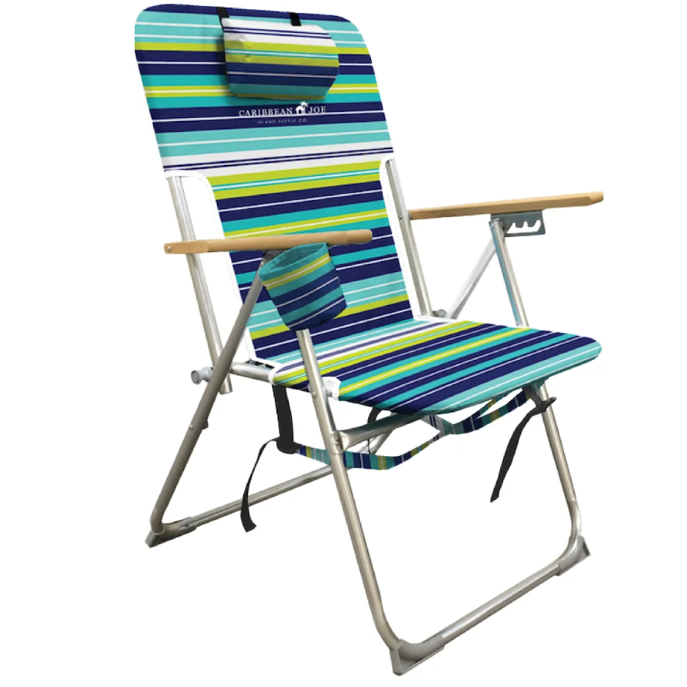High Weight Capacity Back Pack Beach Chair Wood Polyester Folding AliExpress