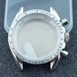 Men's Metal Watch Case - 39.7mm, 20mm Strap Compatible, Watch Accessories & Parts with Box for No pattern (D5)