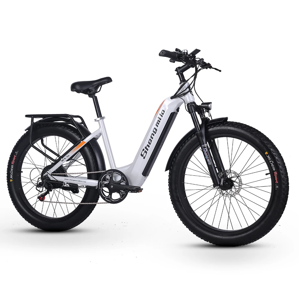 Shengmilo Mx06 Bici Elettrica 1000W Motore Bafang E-Bike 26 Pollici Ebike Potente Mountain Elettrica 48V17.5Ah Batteria Rimovibile Samsung Fat Tire Sn