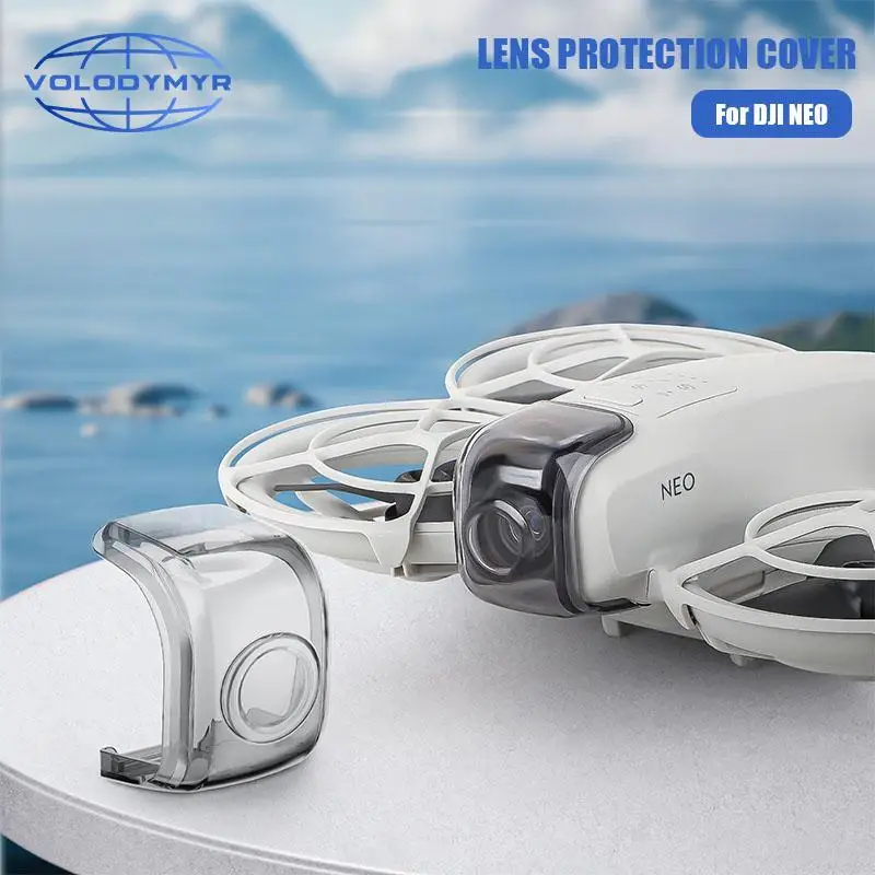 Volodymyr Lens Cap for DJI NEO Protective Cover Lens Hood Anti-glare Gimbal Camera Guard Props Fixer Prop Accessories
