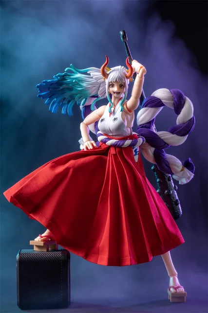 ワンピース フィギュア ヤマト赤いドレス レビュー】S.H.