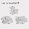 Stretch PU leather waterproof Recliner Cover Couch Cover for Recliner Sofa chair Cover 2