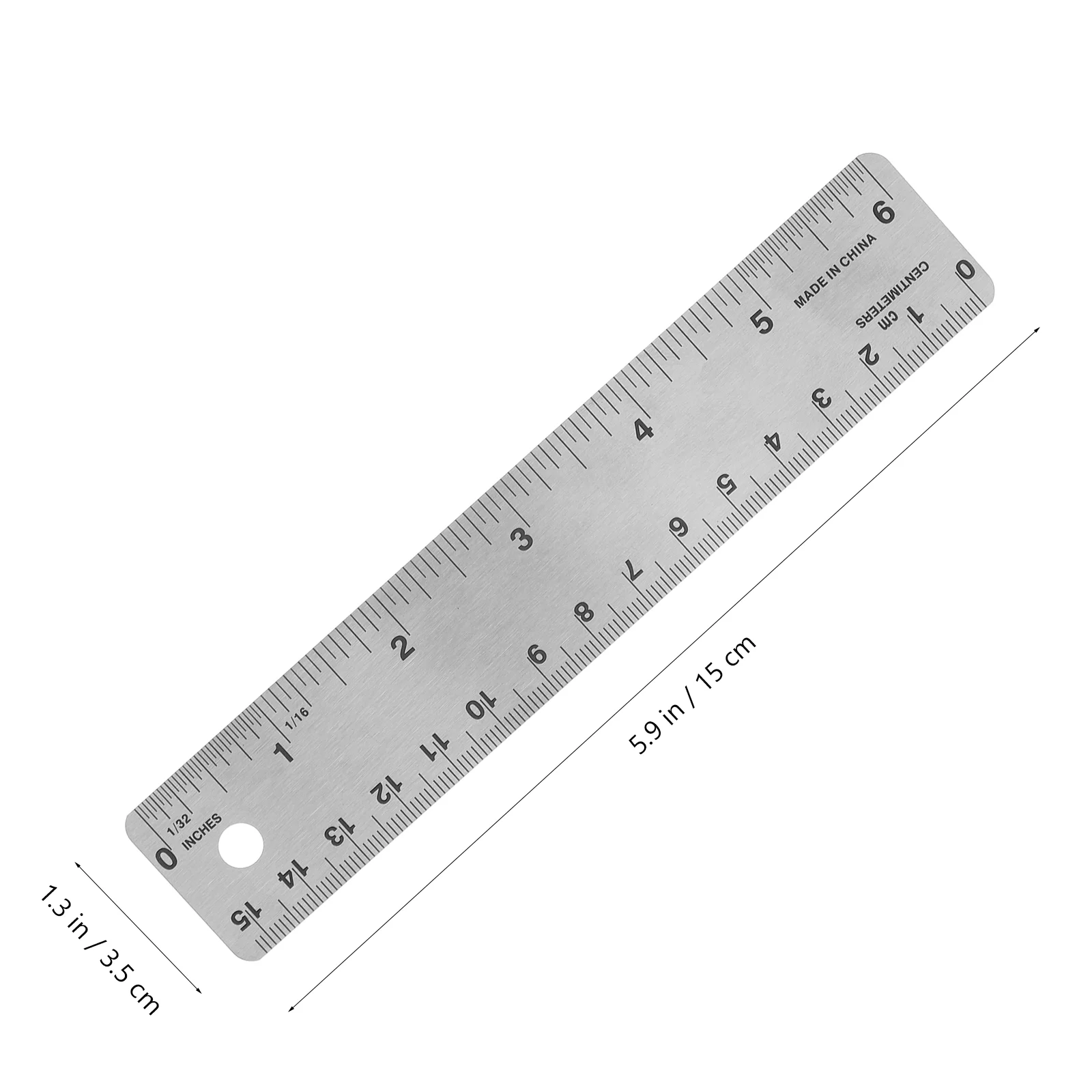 Soft Rulers 2Pcs Stainless Steel Ruler With Cork Back Precision Measurement Tool Straight Edge Drafting Supplies