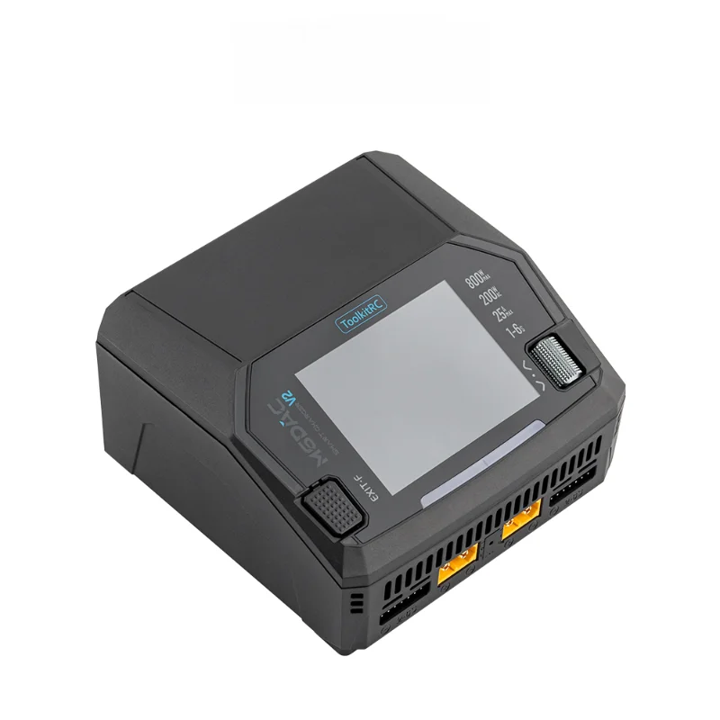 ToolkitRC M6DAC V2 RC Car 7.4v lipo Battery Charger Dual Channel PD65W Fast charger for 1-6S LiHV RC Racing Drone Battery thumbnail 3
