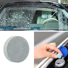 

10PCS Car Solid Wiper Effervescent Tablets Cleaner Windshield Glass Home Toilet Bathroom Cleaner Dust Remover Pool Cleaning