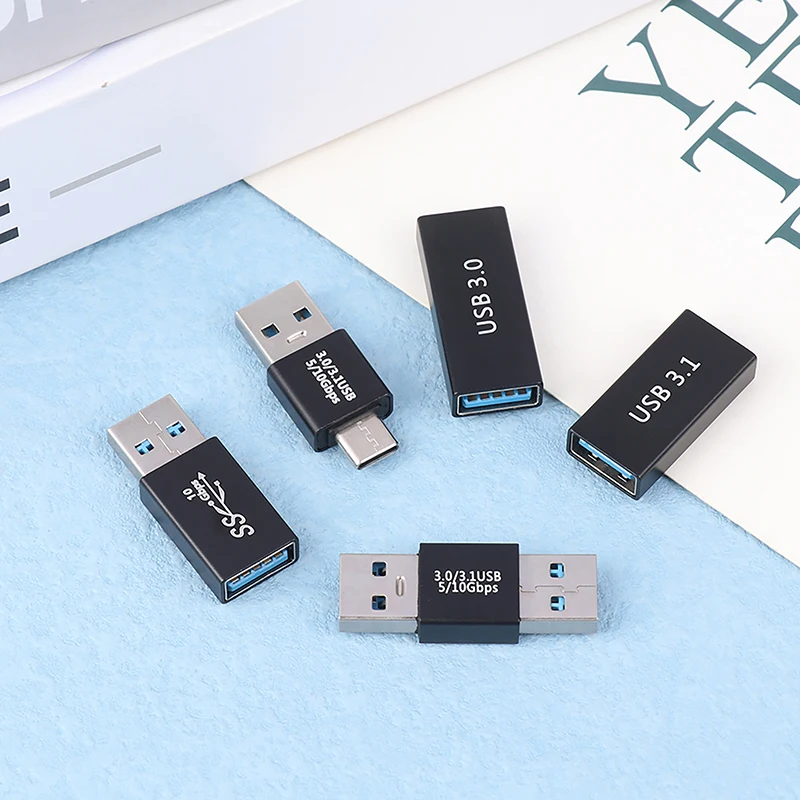 

Type C To USB 3.0 Male Female Adapter OTG USB C To Type C Male Female Charge Data Universal Converter