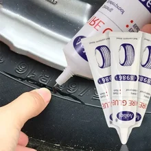 타이어 수리 접착제 액체 강한 고무 접착제, 검정색 고무, 내마모성, 비 부식성 접착제, 자동차 순간 강한 가죽 도구