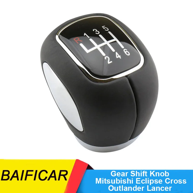 Baificar New 6 Speed Manual Transmission Gear Shift Knob Lever Shifter