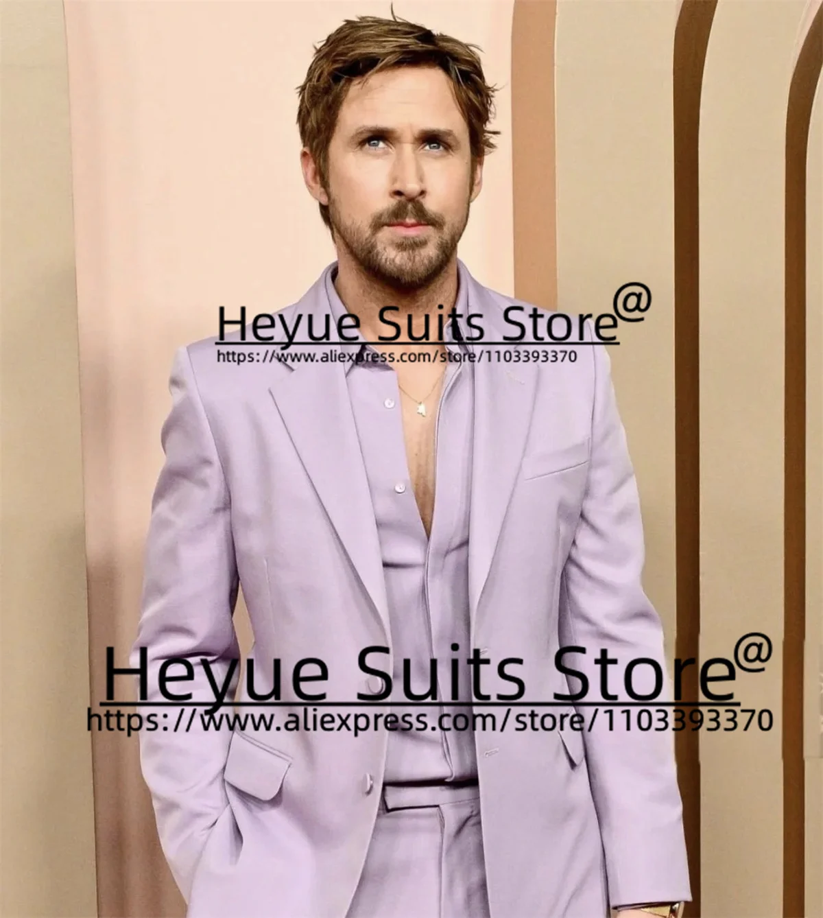 Purple High-end Luxuly Wedding Suits For Men Slim Fit Notched Lapel Groom Tuxedos 2 Pcs Sets Elegant Male Blazer Costume Homme