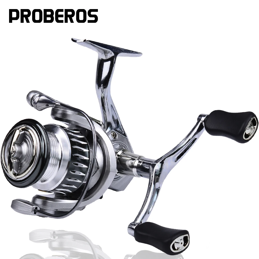 

PROBEROS Spinning Reel 7+1Ball Bearings 1500-2500 Series Left&Right Handle Inter-changeable Fishing Reel Metal Spool Wheel Pesca