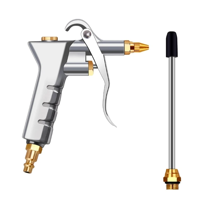 Industrial Air Blow Guns with Brass Adjustable Air Nozzle Extension Pneumatic Tools Air Compressor Guns adjustable air assist air compressor for tts 55 10 ts2 engraver improve efficiency and