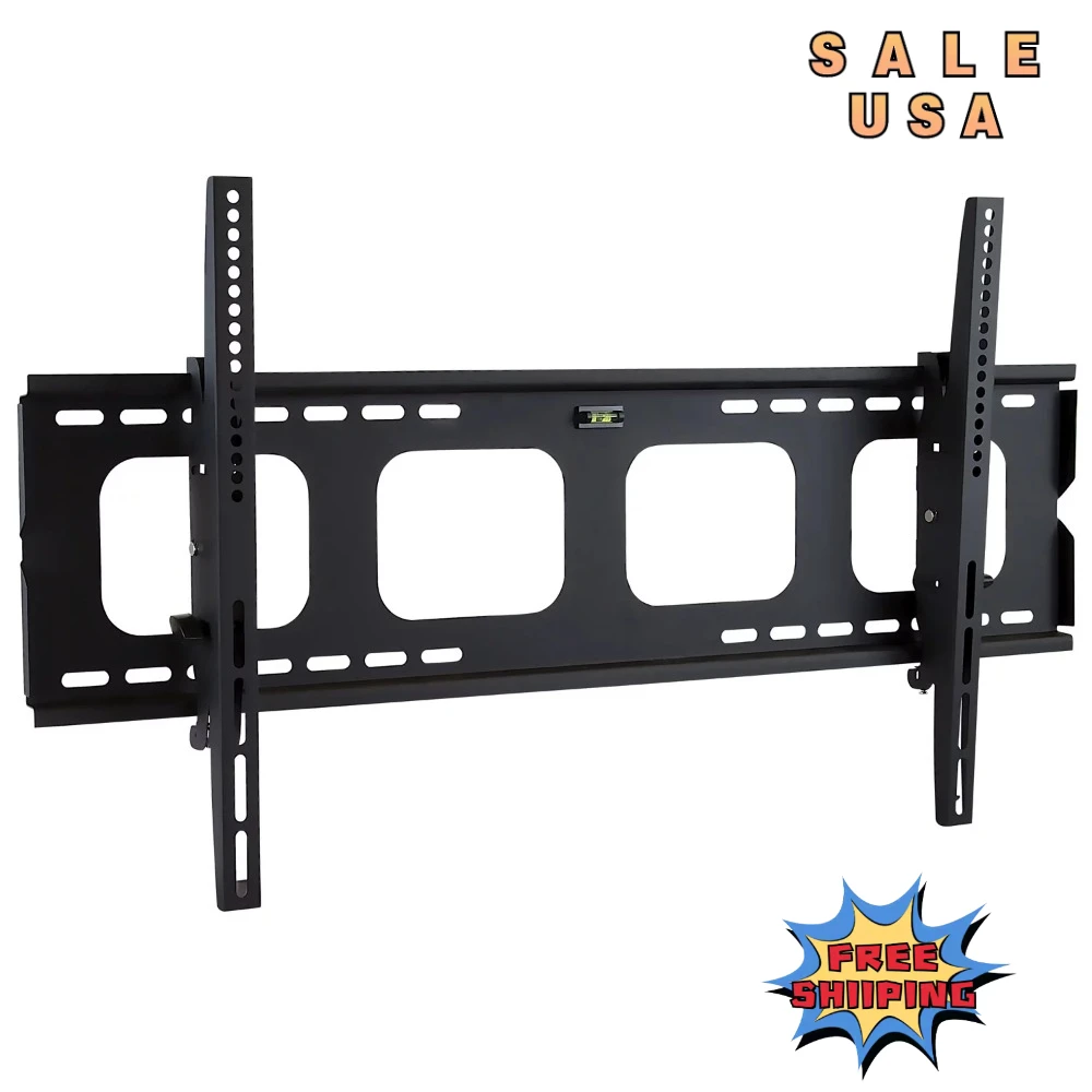 

Mount-It! Heavy Duty Tilting TV Wall Mount, Fits 42"-80" TVs, 220 lbs. Capacity