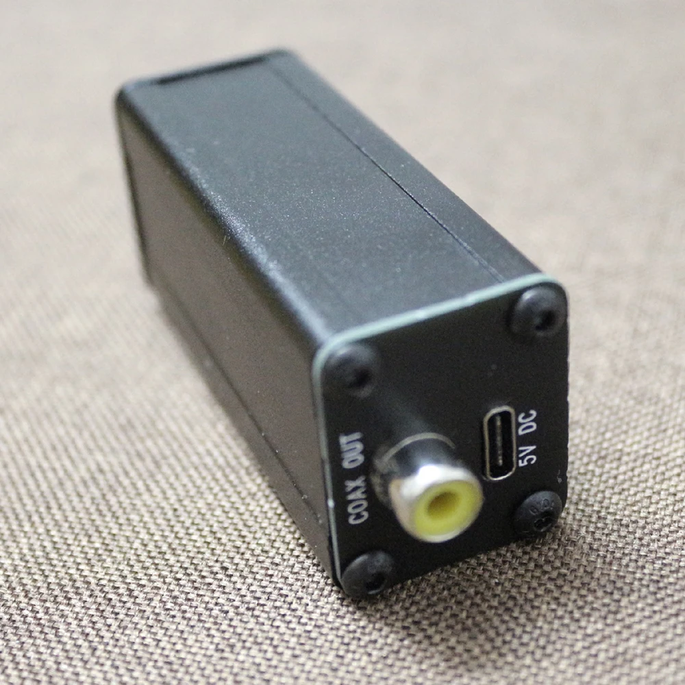 Coaxial / Optical Fiber To AES Digital Signal AES Input To Coaxial/fiber Output Isolation Transformer TYPE-C USB 5V Power Supply
