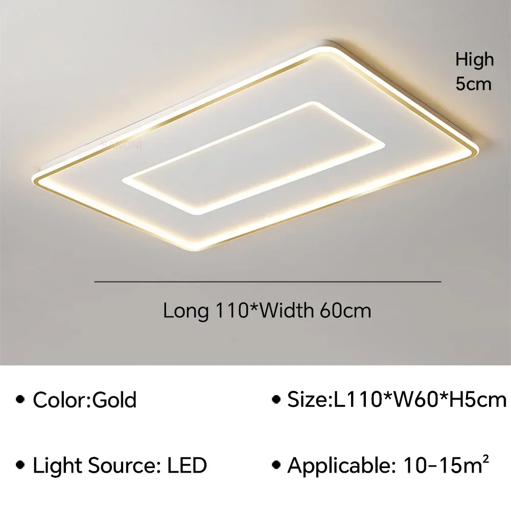 Oblong Gold L110CM