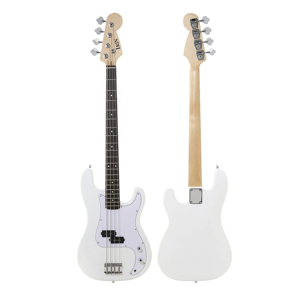 Electric Bass Guitar 4 Strings/5 Strings Bass Guitar Maple Body Electric Bass Guitar Stringed Musical Instrument Connection Cable