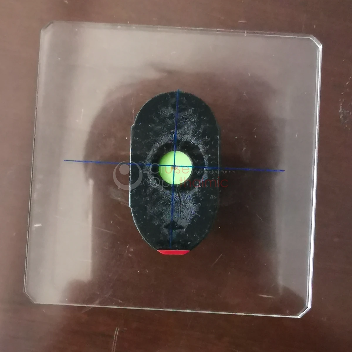 CP-600 LED Lighting Spectacles Eyeglasses Centering Device Nidek Edger Compatible Marking Optical Center 2